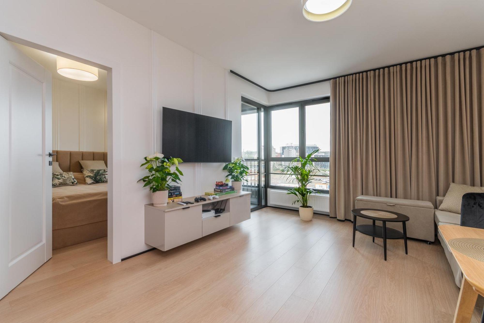 Grand Apartments - Doki Living & Foodhall Gdansk Bagian luar foto